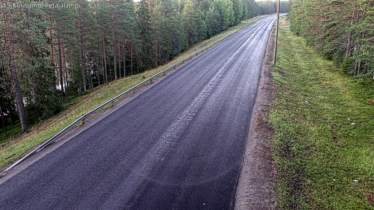 Kelikamerat Kuva Tie 5 Kuusamo, Petäjälampi, Kuusamo, Pohjois-Pohjanmaa