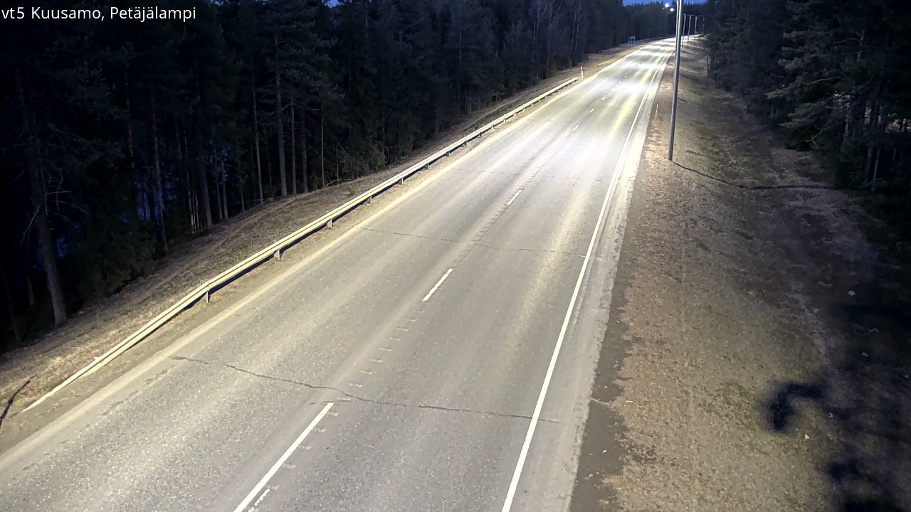 Kelikamerat Kuva Tie 5 Kuusamo, Petäjälampi, Kuusamo, Pohjois-Pohjanmaa