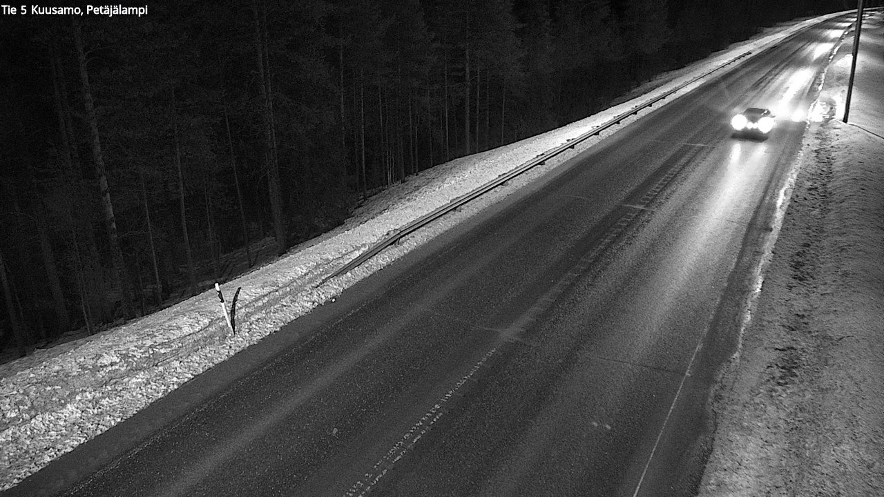 Kelikamerat Kuva Tie 5 Kuusamo, Petäjälampi, Kuusamo, Pohjois-Pohjanmaa