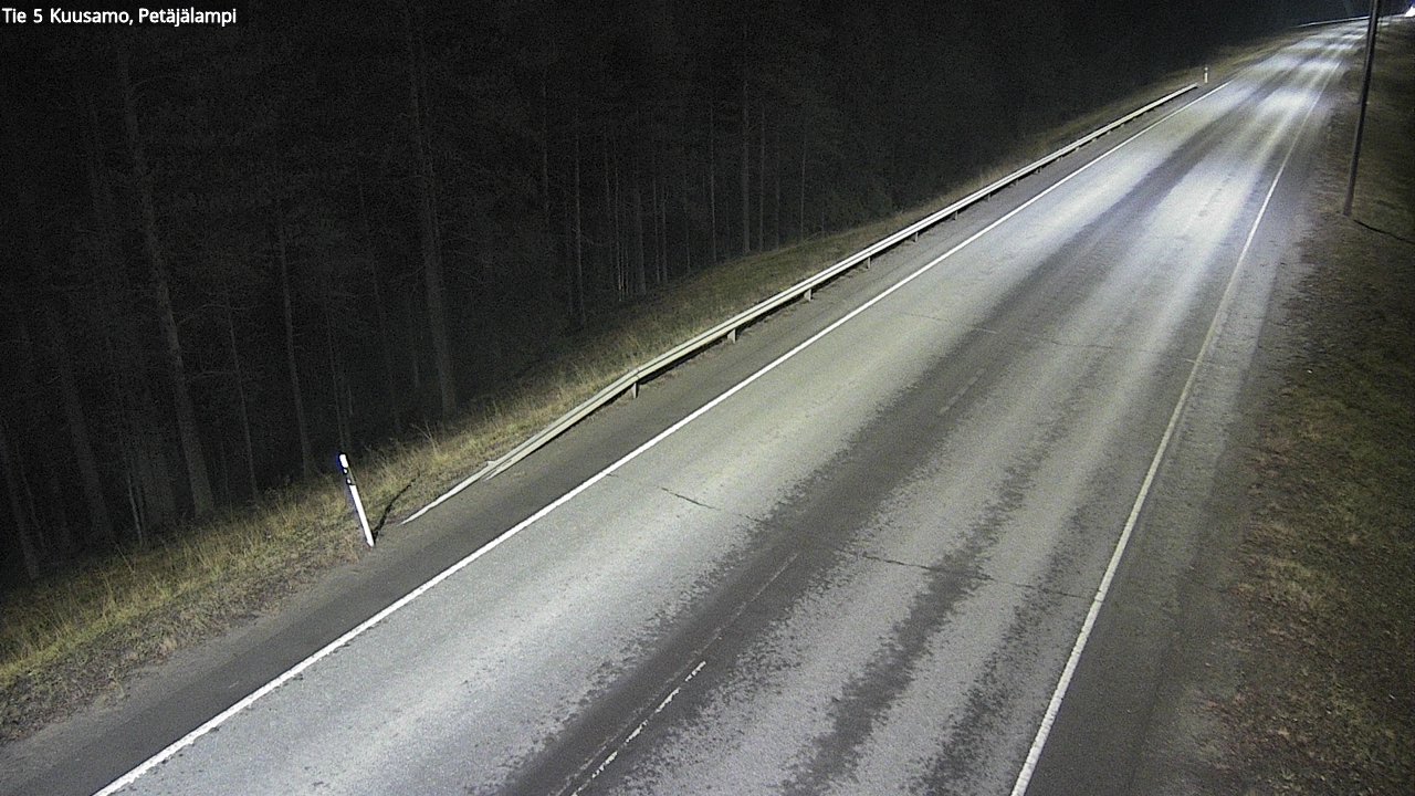 Kelikamerat Kuva Tie 5 Kuusamo, Petäjälampi, Kuusamo, Pohjois-Pohjanmaa