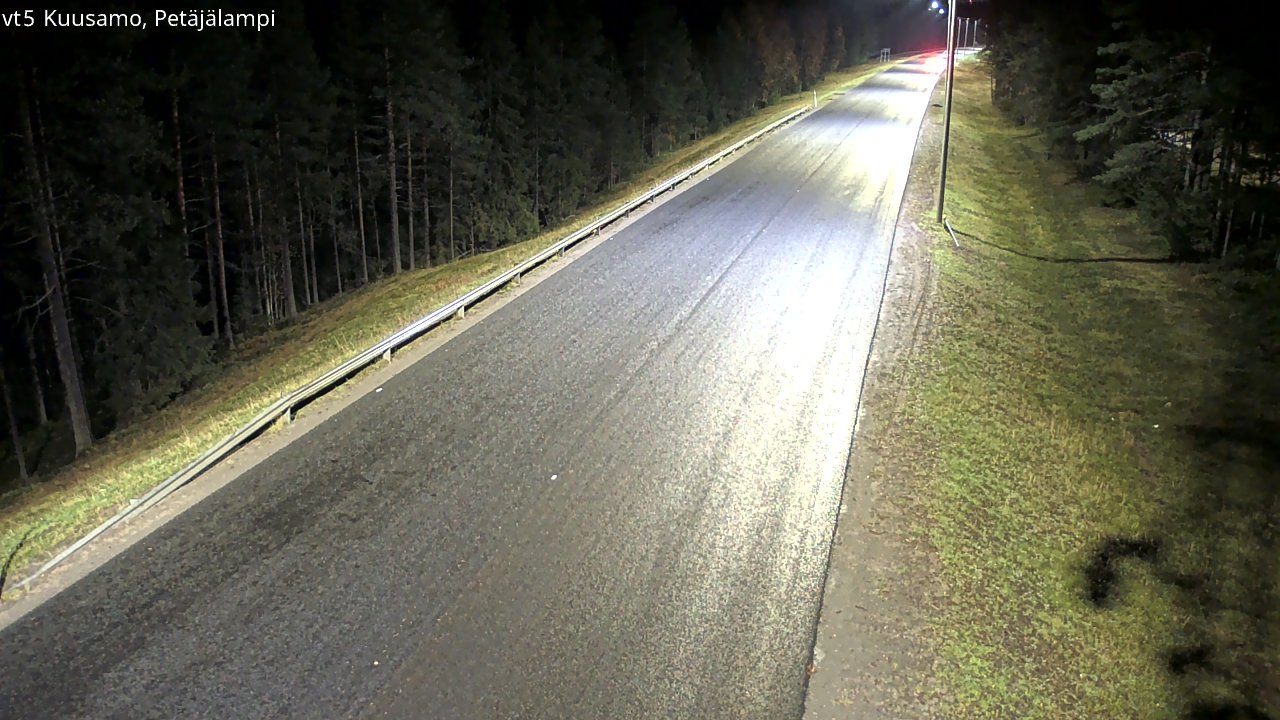 Weather Camera Image Road 5 Kuusamo, Petäjälampi, Kuusamo, Pohjois-Pohjanmaa