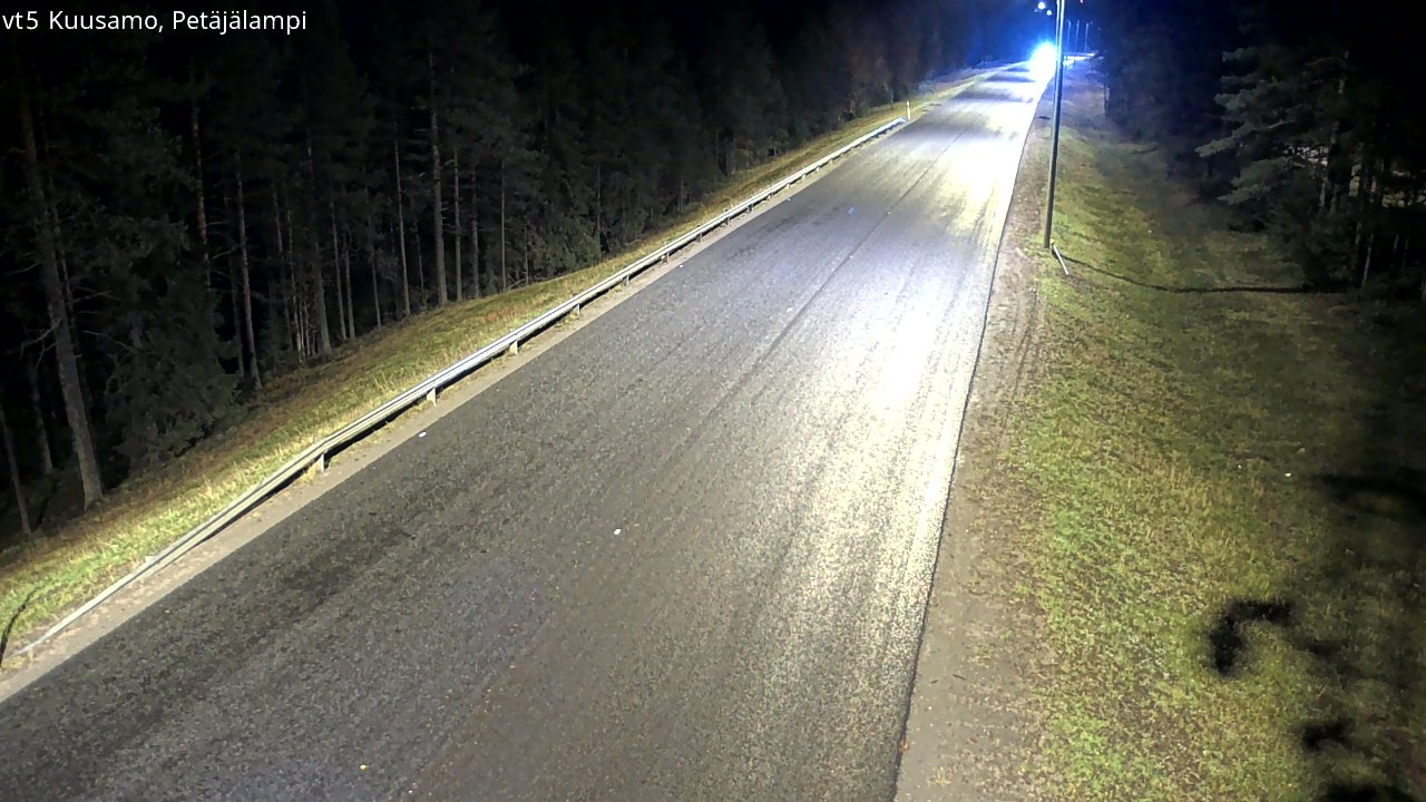 Weather Camera Image Road 5 Kuusamo, Petäjälampi, Kuusamo, Pohjois-Pohjanmaa
