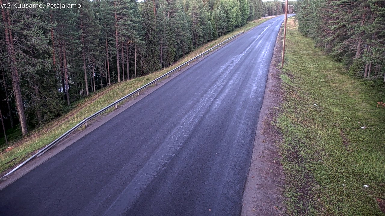 Kelikamerat Kuva Tie 5 Kuusamo, Petäjälampi, Kuusamo, Pohjois-Pohjanmaa