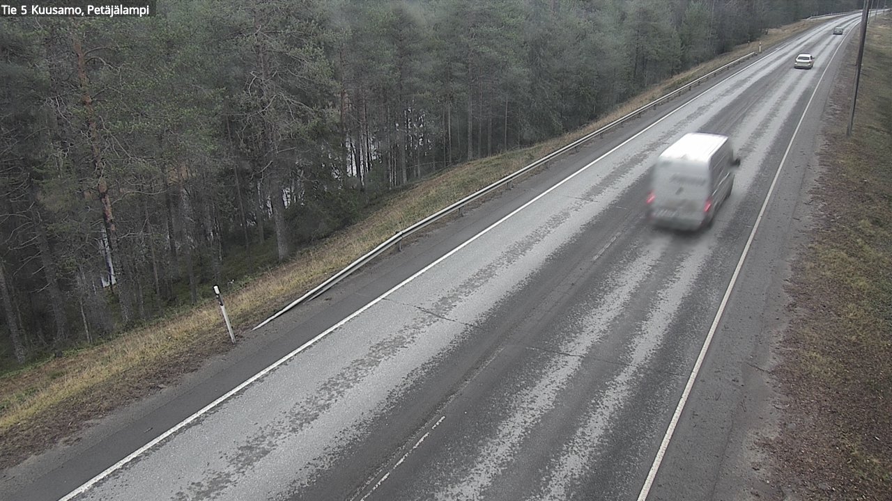 Kelikamerat Kuva Tie 5 Kuusamo, Petäjälampi, Kuusamo, Pohjois-Pohjanmaa