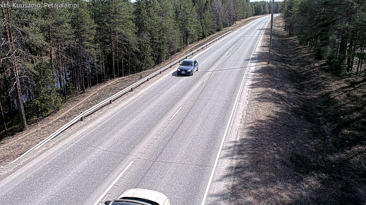 Kelikamerat Kuva Tie 5 Kuusamo, Petäjälampi, Kuusamo, Pohjois-Pohjanmaa