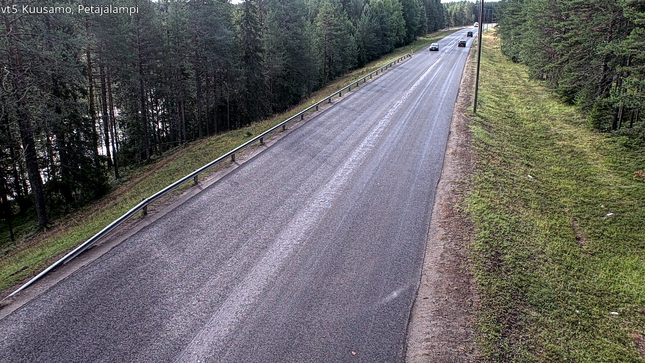 Weather Camera Image Road 5 Kuusamo, Petäjälampi, Kuusamo, Pohjois-Pohjanmaa