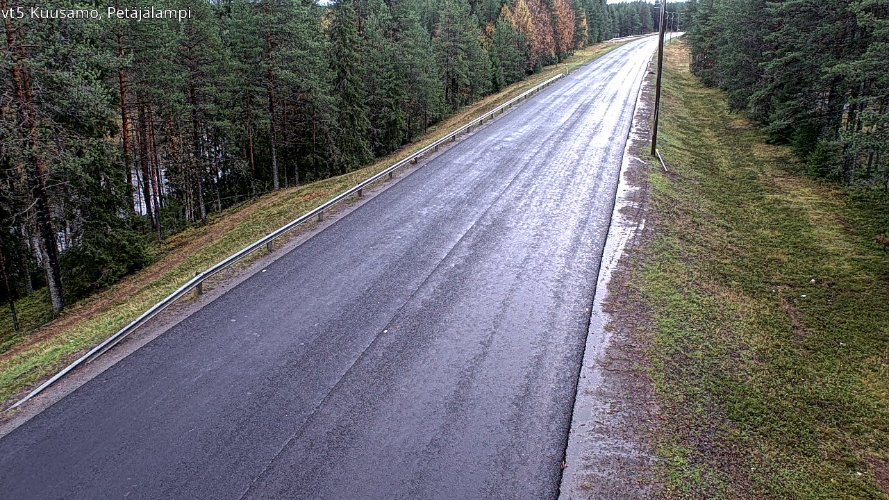 Kelikamerat Kuva Tie 5 Kuusamo, Petäjälampi, Kuusamo, Pohjois-Pohjanmaa