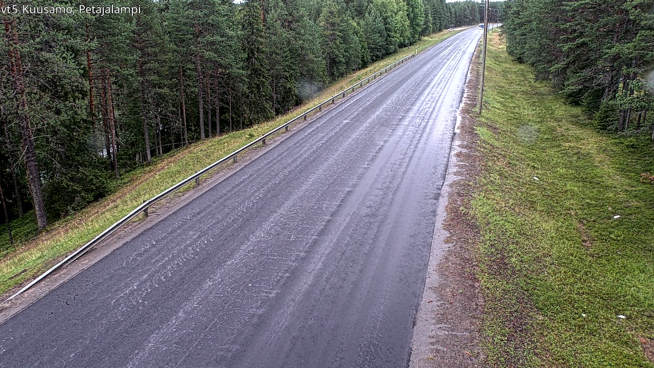 Kelikamerat Kuva Tie 5 Kuusamo, Petäjälampi, Kuusamo, Pohjois-Pohjanmaa