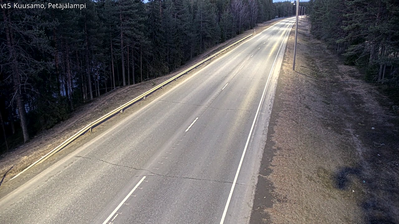 Kelikamerat Kuva Tie 5 Kuusamo, Petäjälampi, Kuusamo, Pohjois-Pohjanmaa