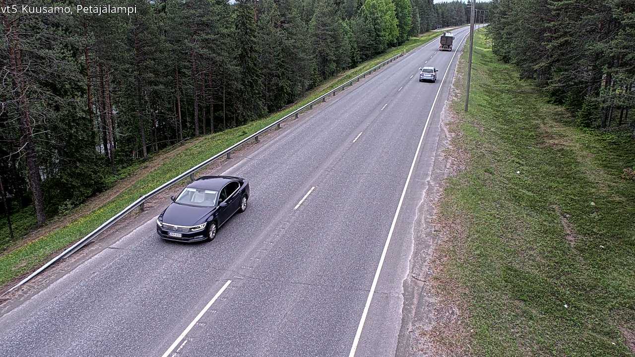 Weather Camera Image Road 5 Kuusamo, Petäjälampi, Kuusamo, Pohjois-Pohjanmaa