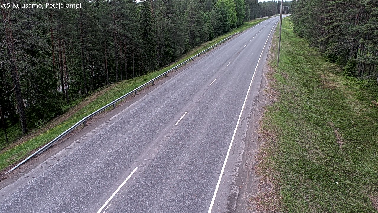 Kelikamerat Kuva Tie 5 Kuusamo, Petäjälampi, Kuusamo, Pohjois-Pohjanmaa
