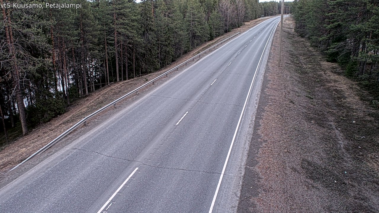 Kelikamerat Kuva Tie 5 Kuusamo, Petäjälampi, Kuusamo, Pohjois-Pohjanmaa
