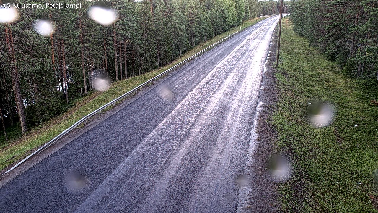 Kelikamerat Kuva Tie 5 Kuusamo, Petäjälampi, Kuusamo, Pohjois-Pohjanmaa