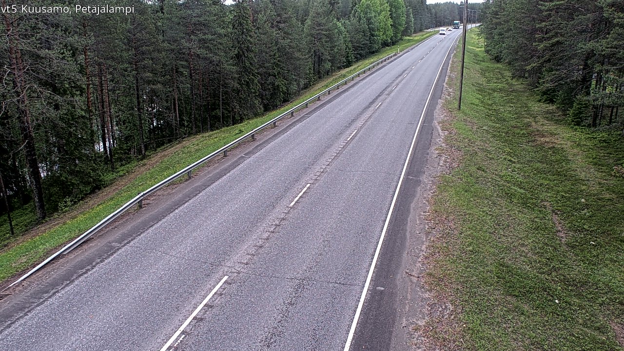 Kelikamerat Kuva Tie 5 Kuusamo, Petäjälampi, Kuusamo, Pohjois-Pohjanmaa