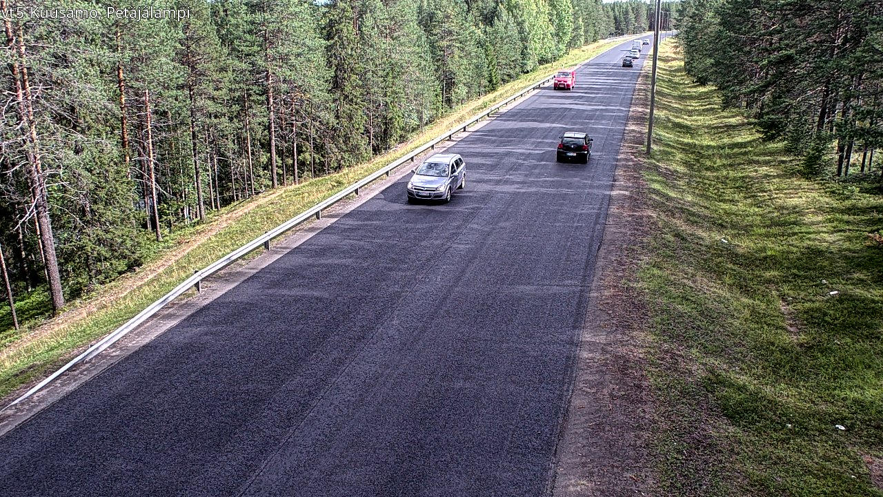 Kelikamerat Kuva Tie 5 Kuusamo, Petäjälampi, Kuusamo, Pohjois-Pohjanmaa