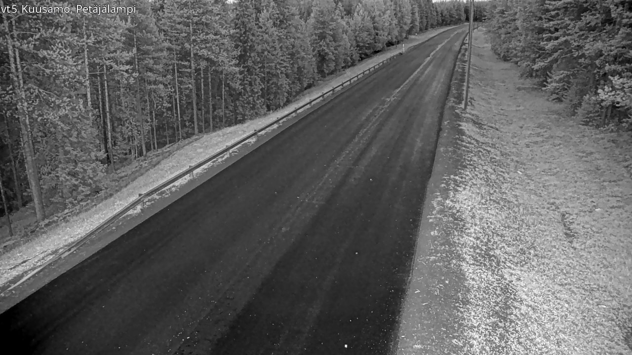 Kelikamerat Kuva Tie 5 Kuusamo, Petäjälampi, Kuusamo, Pohjois-Pohjanmaa