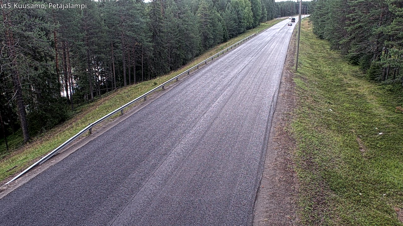 Kelikamerat Kuva Tie 5 Kuusamo, Petäjälampi, Kuusamo, Pohjois-Pohjanmaa