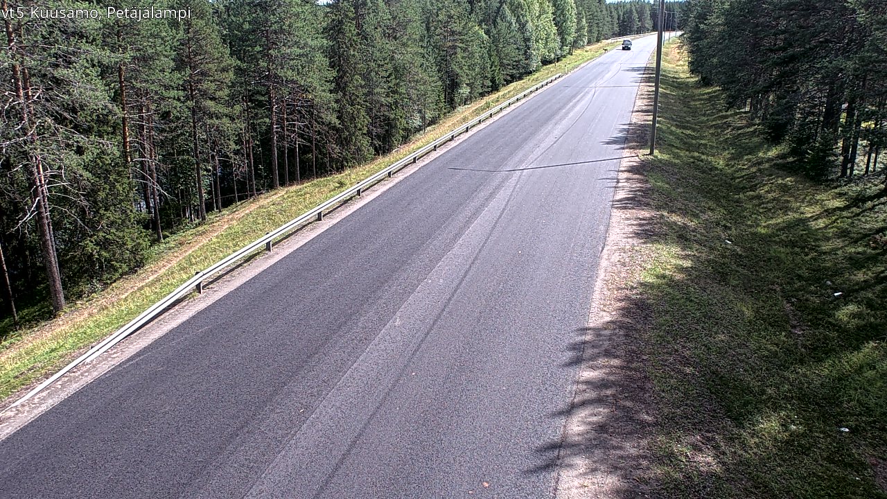 Weather Camera Image Road 5 Kuusamo, Petäjälampi, Kuusamo, Pohjois-Pohjanmaa