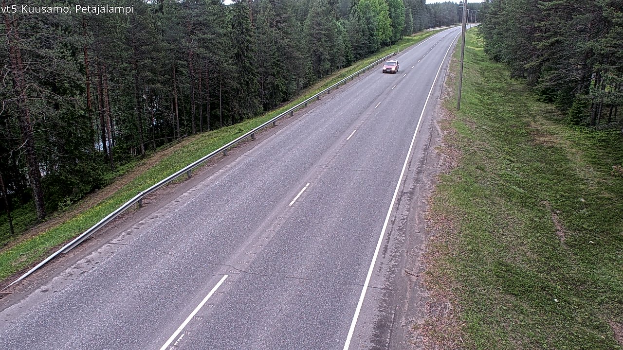 Kelikamerat Kuva Tie 5 Kuusamo, Petäjälampi, Kuusamo, Pohjois-Pohjanmaa
