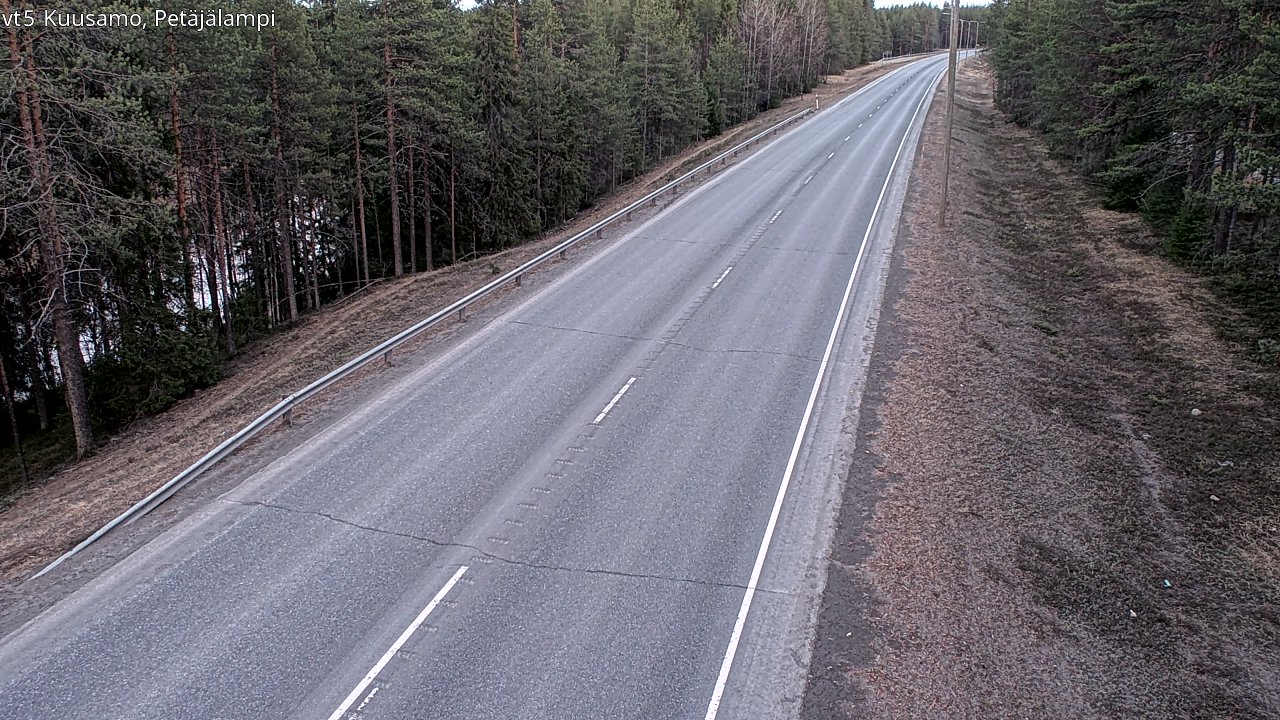 Kelikamerat Kuva Tie 5 Kuusamo, Petäjälampi, Kuusamo, Pohjois-Pohjanmaa