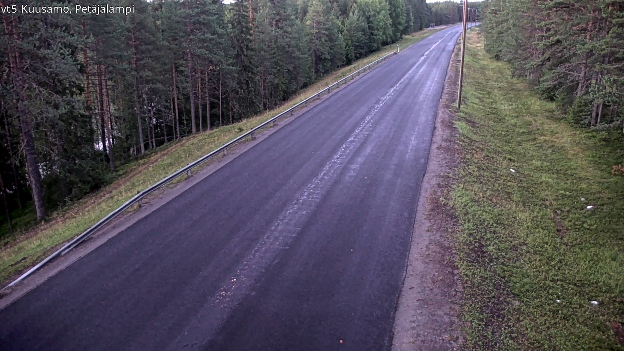 Kelikamerat Kuva Tie 5 Kuusamo, Petäjälampi, Kuusamo, Pohjois-Pohjanmaa