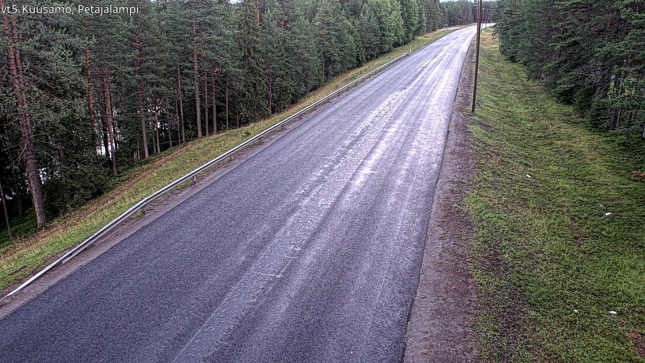 Kelikamerat Kuva Tie 5 Kuusamo, Petäjälampi, Kuusamo, Pohjois-Pohjanmaa