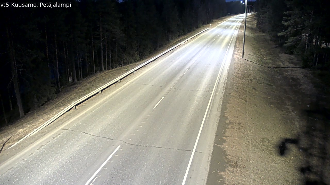 Kelikamerat Kuva Tie 5 Kuusamo, Petäjälampi, Kuusamo, Pohjois-Pohjanmaa