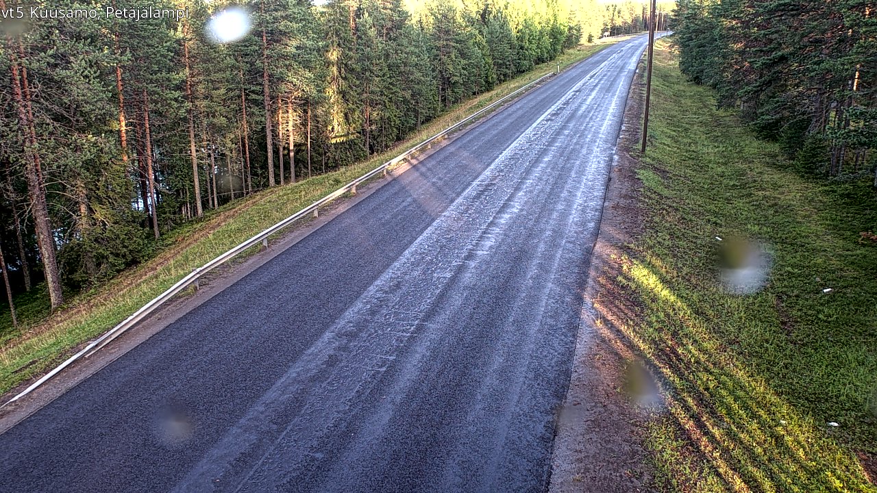 Kelikamerat Kuva Tie 5 Kuusamo, Petäjälampi, Kuusamo, Pohjois-Pohjanmaa