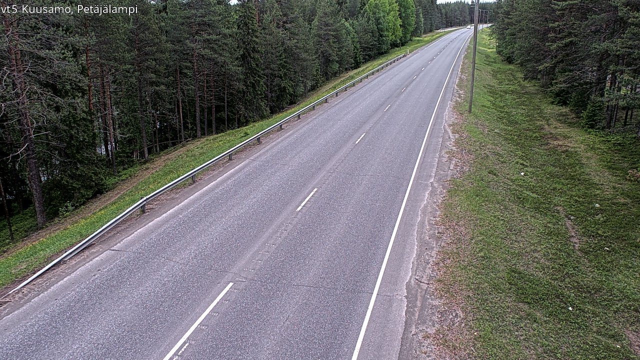 Kelikamerat Kuva Tie 5 Kuusamo, Petäjälampi, Kuusamo, Pohjois-Pohjanmaa