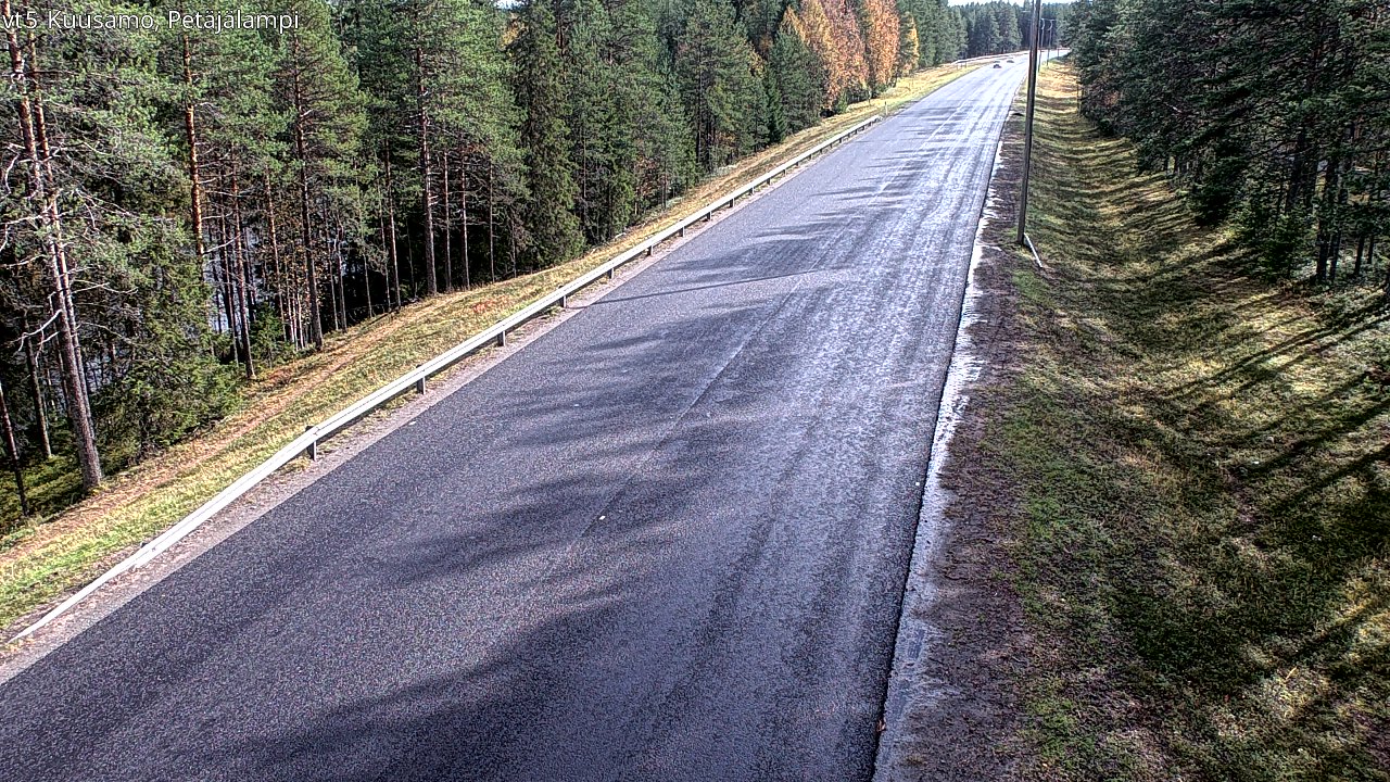 Weather Camera Image Road 5 Kuusamo, Petäjälampi, Kuusamo, Pohjois-Pohjanmaa