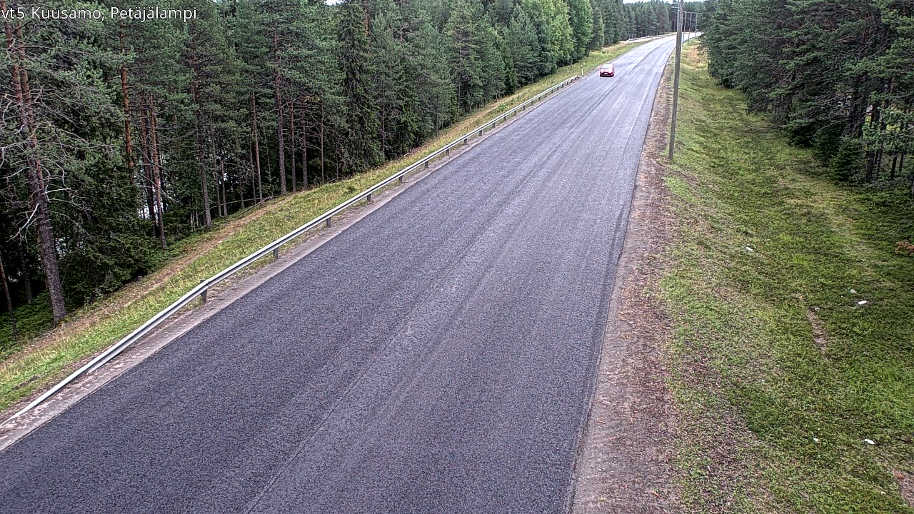 Kelikamerat Kuva Tie 5 Kuusamo, Petäjälampi, Kuusamo, Pohjois-Pohjanmaa