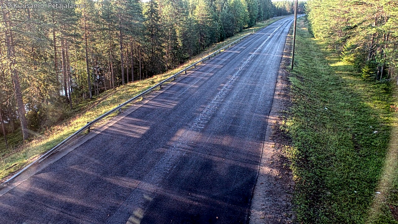 Weather Camera Image Road 5 Kuusamo, Petäjälampi, Kuusamo, Pohjois-Pohjanmaa