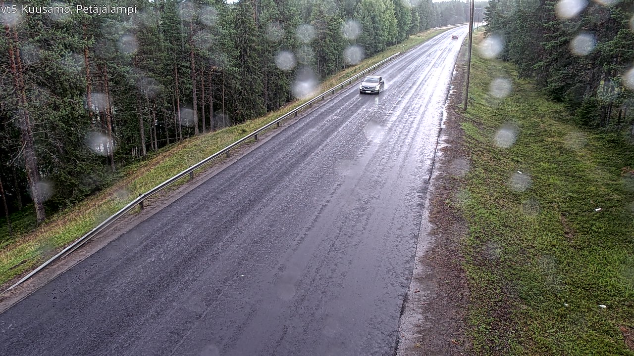 Kelikamerat Kuva Tie 5 Kuusamo, Petäjälampi, Kuusamo, Pohjois-Pohjanmaa