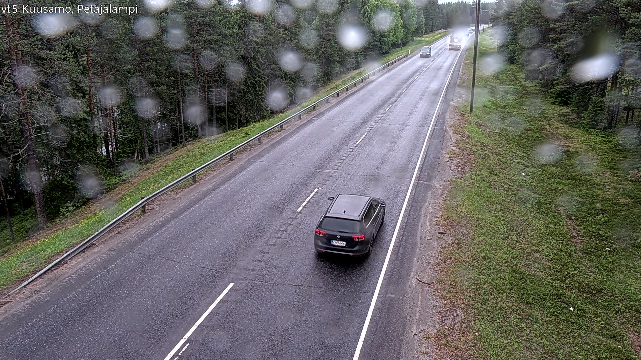 Weather Camera Image Road 5 Kuusamo, Petäjälampi, Kuusamo, Pohjois-Pohjanmaa