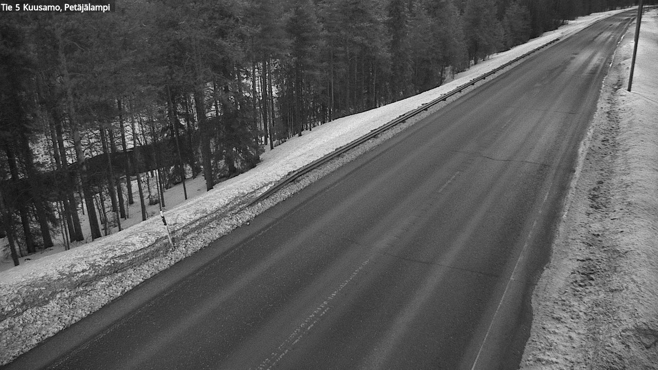 Kelikamerat Kuva Tie 5 Kuusamo, Petäjälampi, Kuusamo, Pohjois-Pohjanmaa