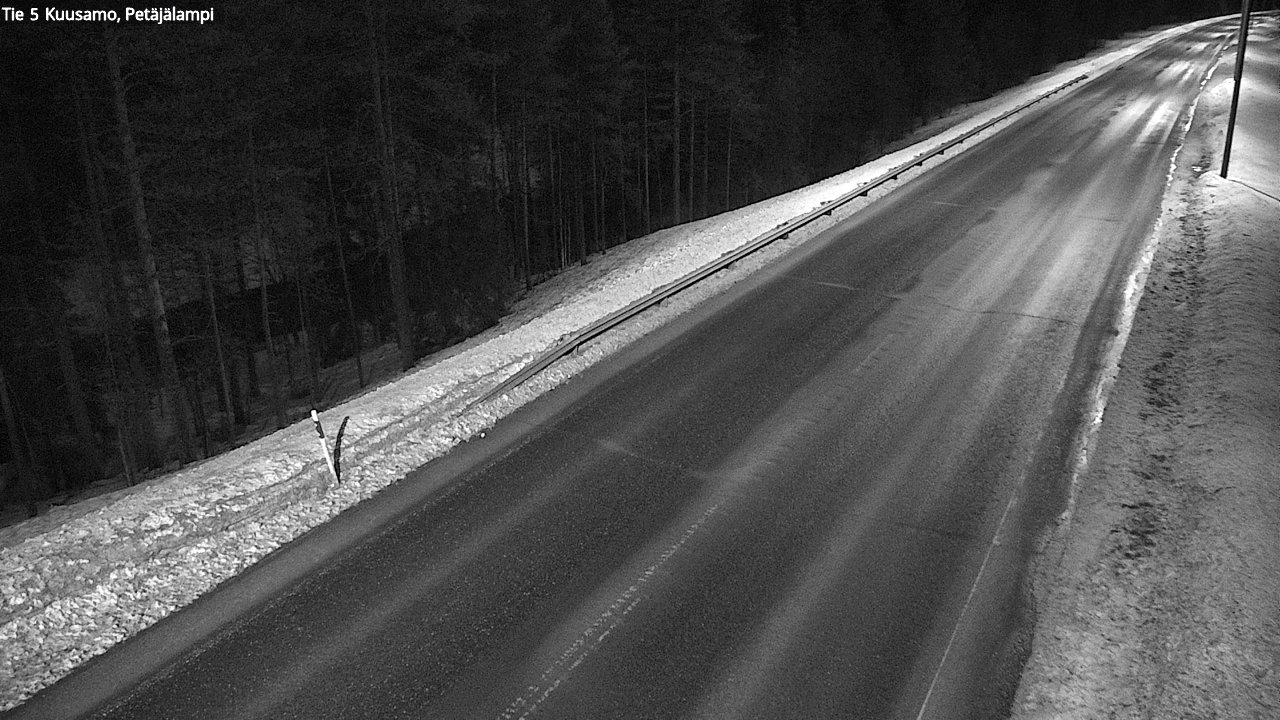 Kelikamerat Kuva Tie 5 Kuusamo, Petäjälampi, Kuusamo, Pohjois-Pohjanmaa