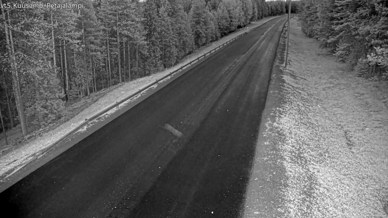 Kelikamerat Kuva Tie 5 Kuusamo, Petäjälampi, Kuusamo, Pohjois-Pohjanmaa