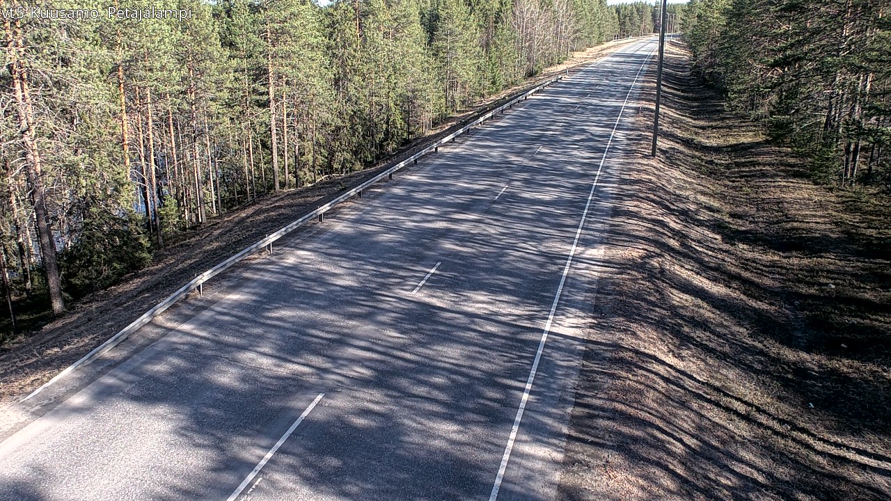 Kelikamerat Kuva Tie 5 Kuusamo, Petäjälampi, Kuusamo, Pohjois-Pohjanmaa