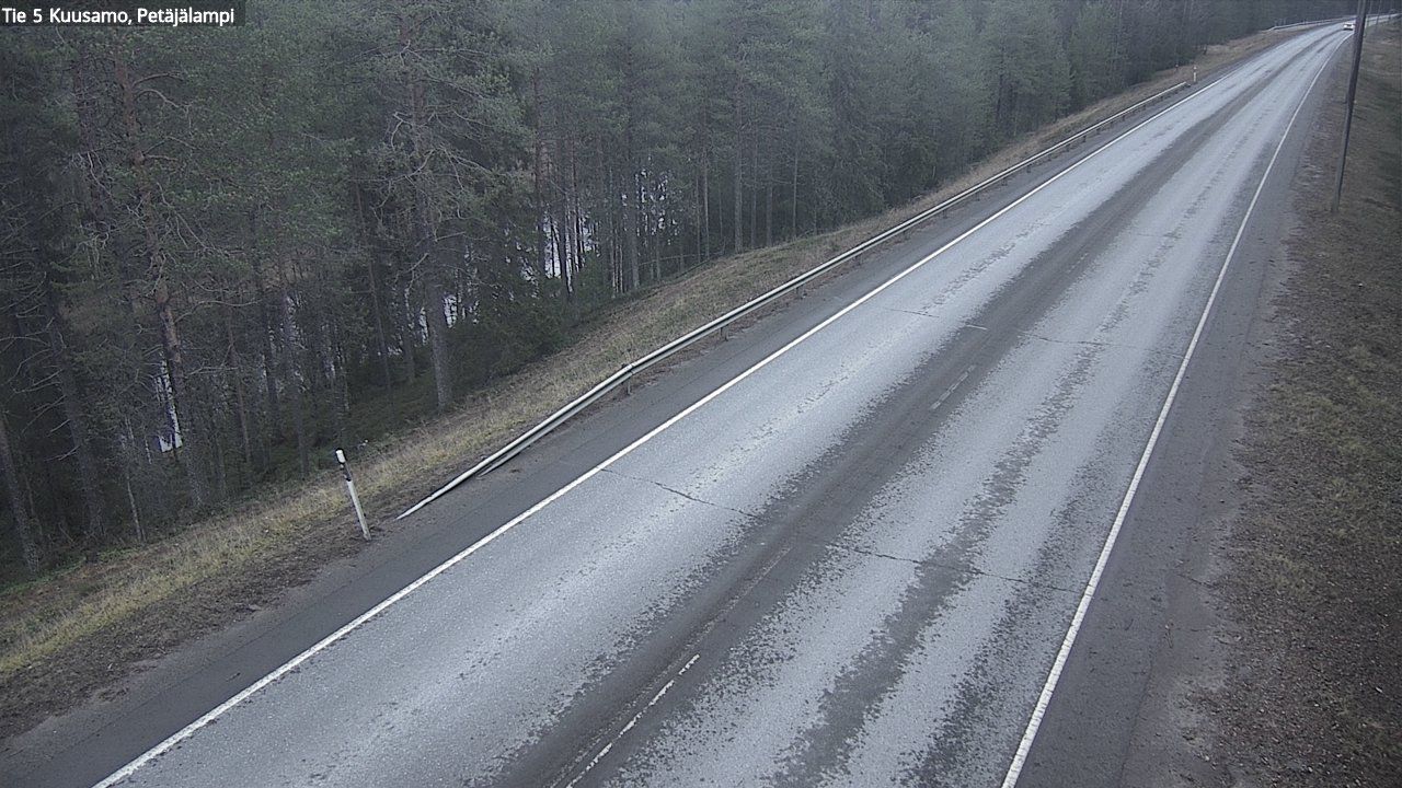 Kelikamerat Kuva Tie 5 Kuusamo, Petäjälampi, Kuusamo, Pohjois-Pohjanmaa