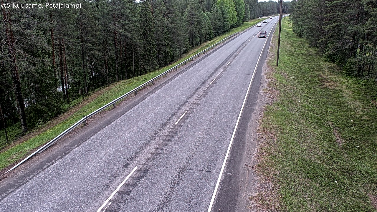 Kelikamerat Kuva Tie 5 Kuusamo, Petäjälampi, Kuusamo, Pohjois-Pohjanmaa