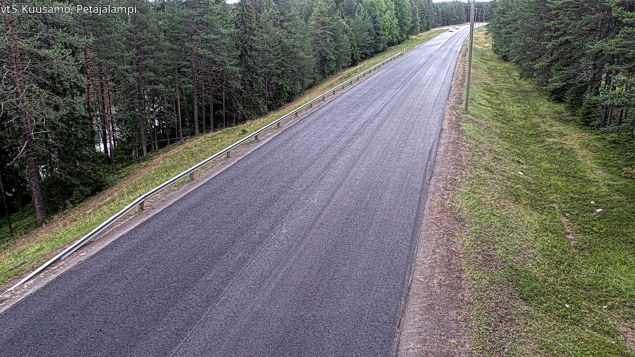 Kelikamerat Kuva Tie 5 Kuusamo, Petäjälampi, Kuusamo, Pohjois-Pohjanmaa