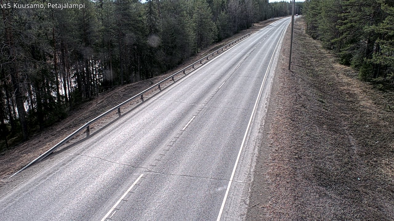 Kelikamerat Kuva Tie 5 Kuusamo, Petäjälampi, Kuusamo, Pohjois-Pohjanmaa