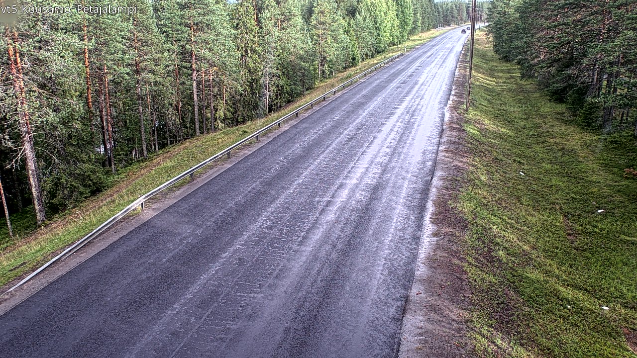 Kelikamerat Kuva Tie 5 Kuusamo, Petäjälampi, Kuusamo, Pohjois-Pohjanmaa