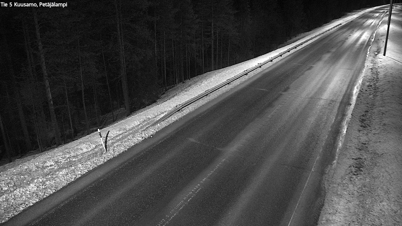 Kelikamerat Kuva Tie 5 Kuusamo, Petäjälampi, Kuusamo, Pohjois-Pohjanmaa