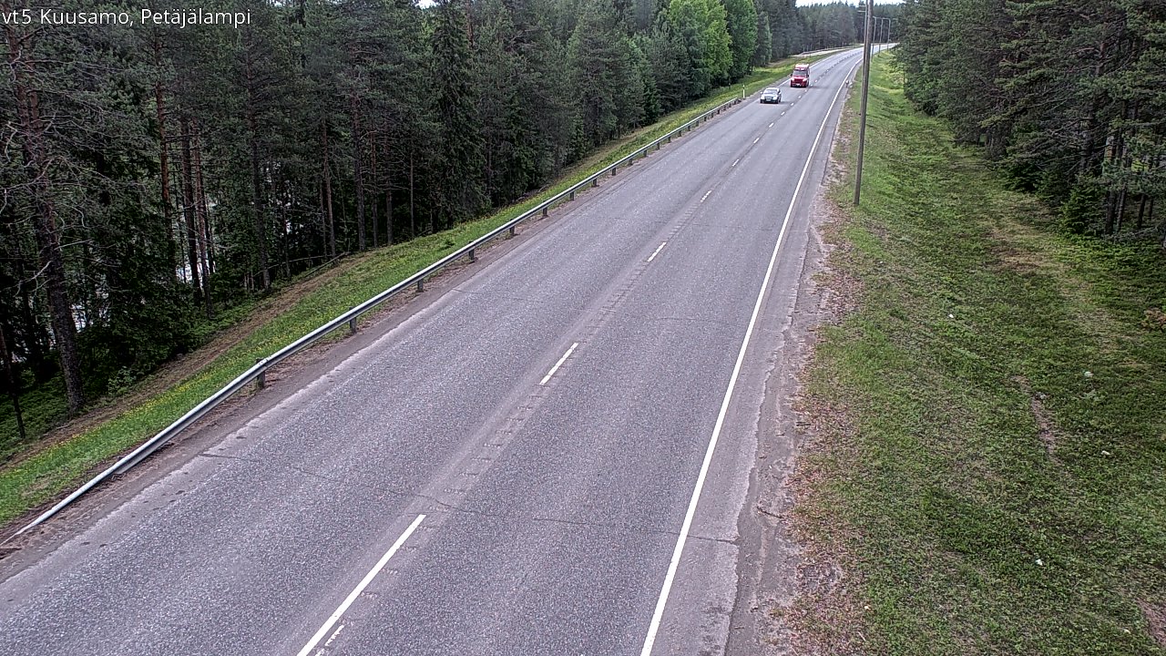 Kelikamerat Kuva Tie 5 Kuusamo, Petäjälampi, Kuusamo, Pohjois-Pohjanmaa