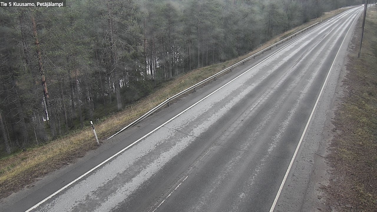 Kelikamerat Kuva Tie 5 Kuusamo, Petäjälampi, Kuusamo, Pohjois-Pohjanmaa