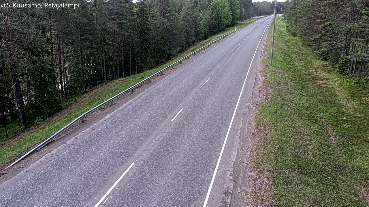 Kelikamerat Kuva Tie 5 Kuusamo, Petäjälampi, Kuusamo, Pohjois-Pohjanmaa