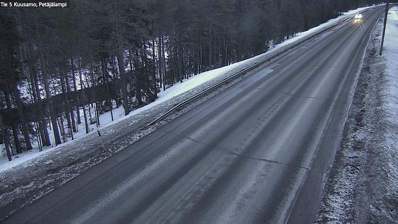 Weather Camera Image Road 5 Kuusamo, Petäjälampi, Kuusamo, Pohjois-Pohjanmaa
