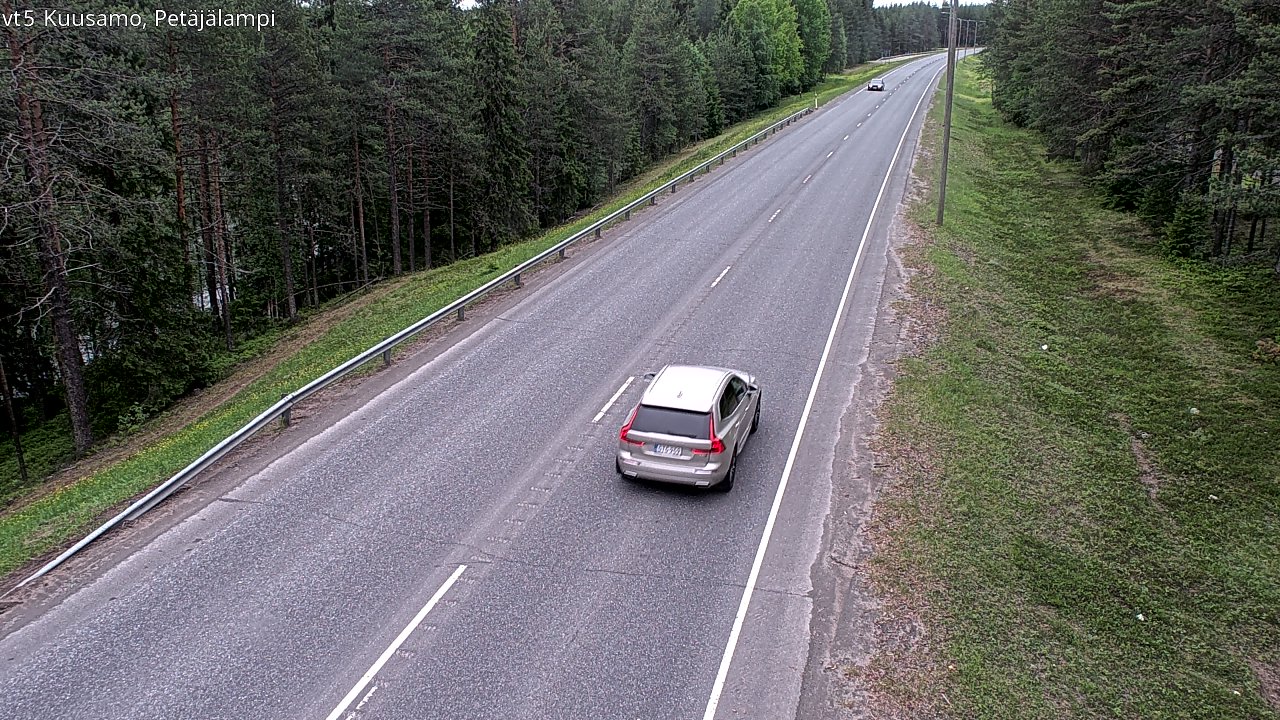 Kelikamerat Kuva Tie 5 Kuusamo, Petäjälampi, Kuusamo, Pohjois-Pohjanmaa