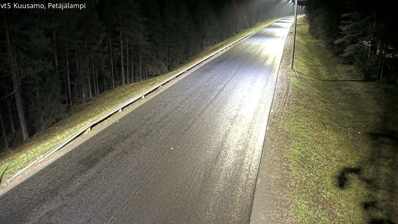 Weather Camera Image Road 5 Kuusamo, Petäjälampi, Kuusamo, Pohjois-Pohjanmaa